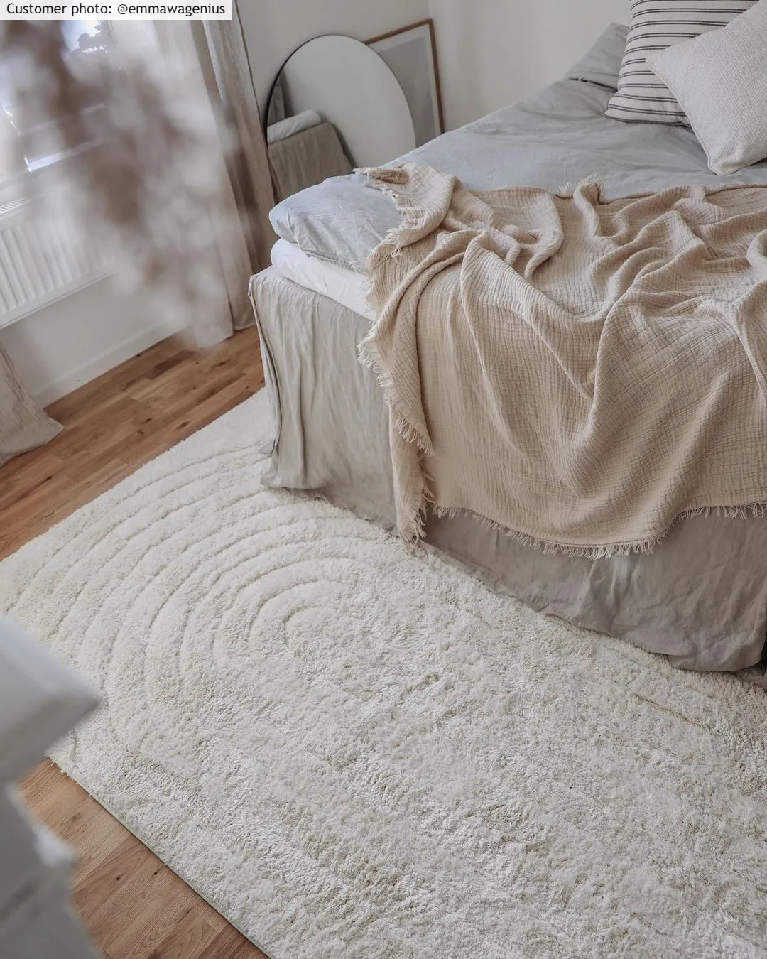 Alfombras de pelo largo - Evora (offwhite)