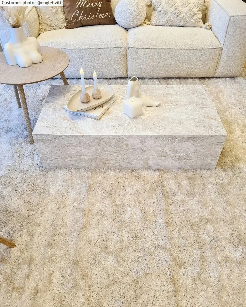 Alfombras de pelo largo - Cosy (blanco)