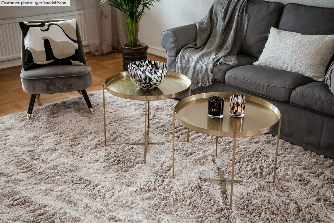 Alfombras de pelo largo - Kanvas (beige)