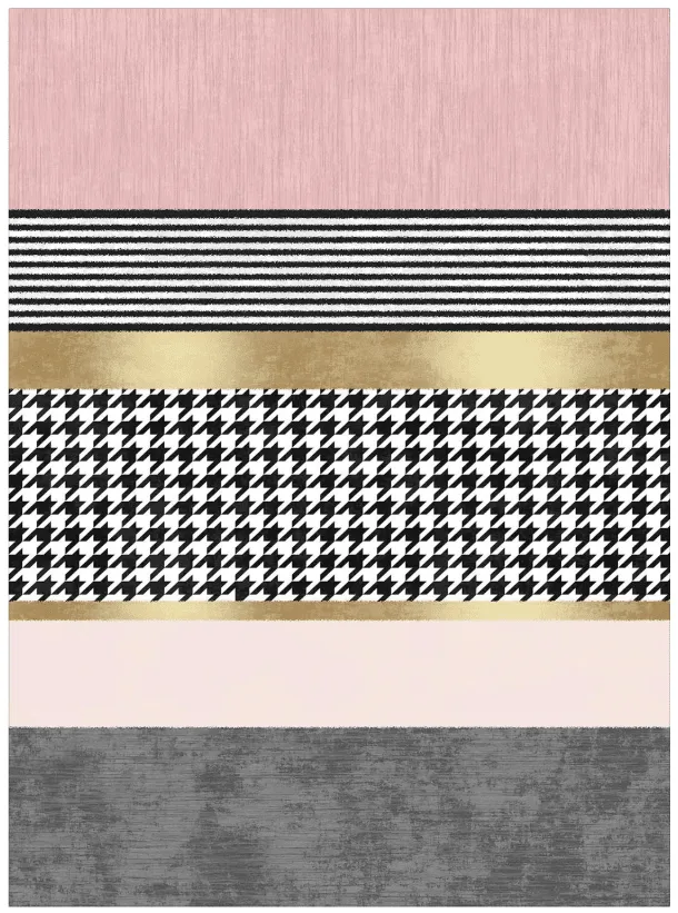 Alfombra Wilton - Esme (rosa/multicolor)