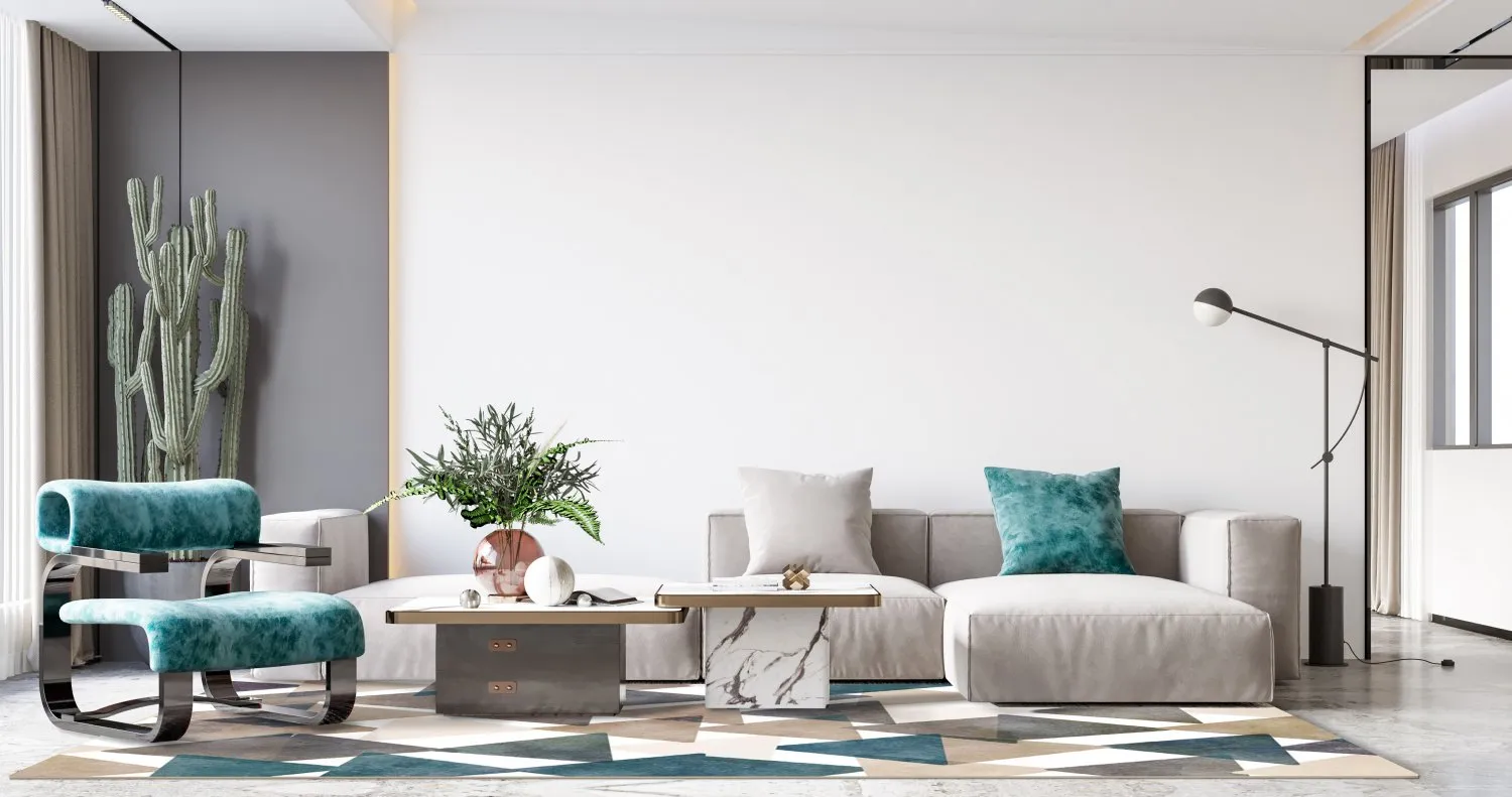 Alfombra Wilton - Branco (multi)
