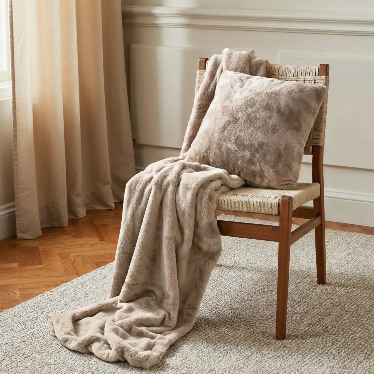 Mantas - Aranga Super Soft Throw (marrón)