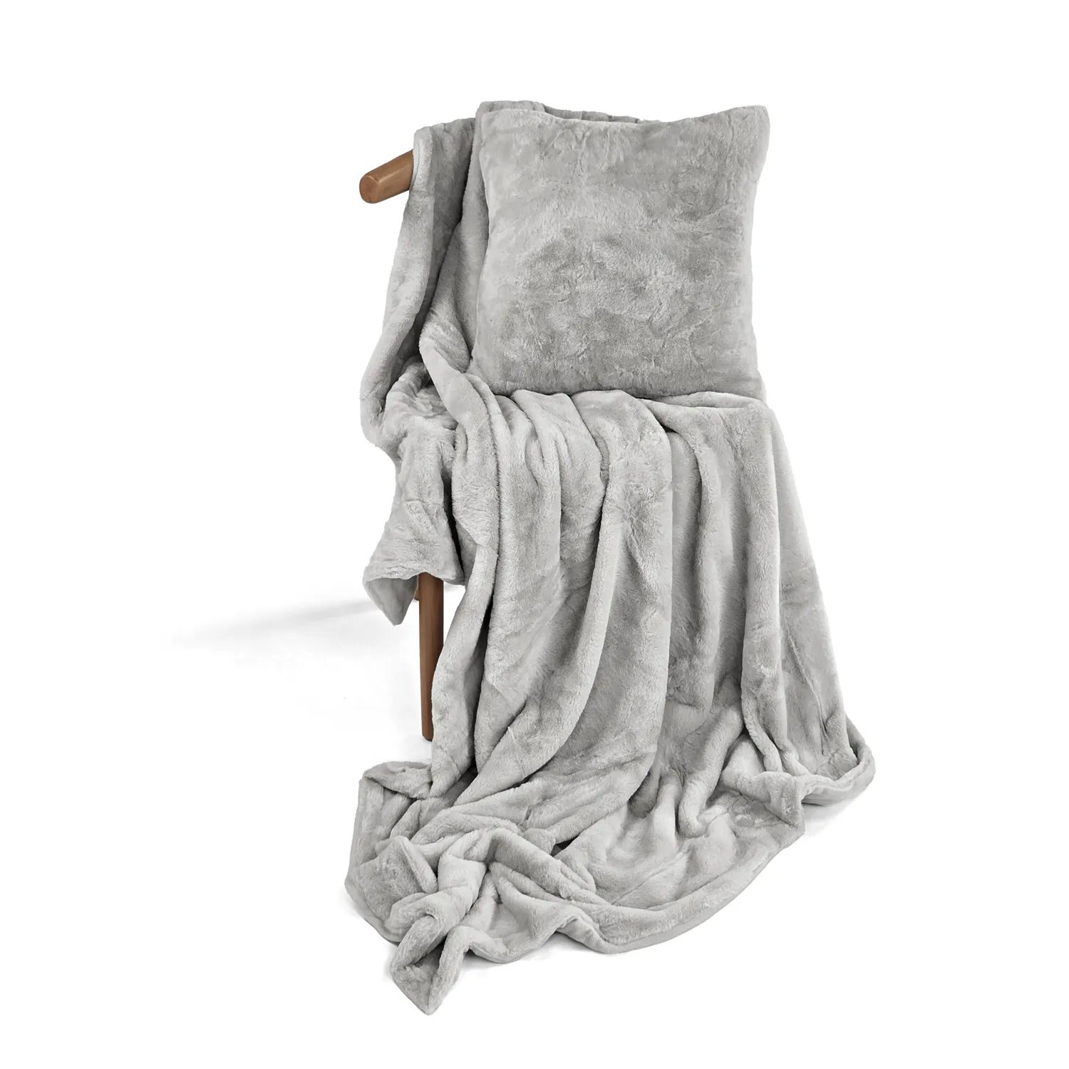 Mantas - Aranga Super Soft Throw (gris)