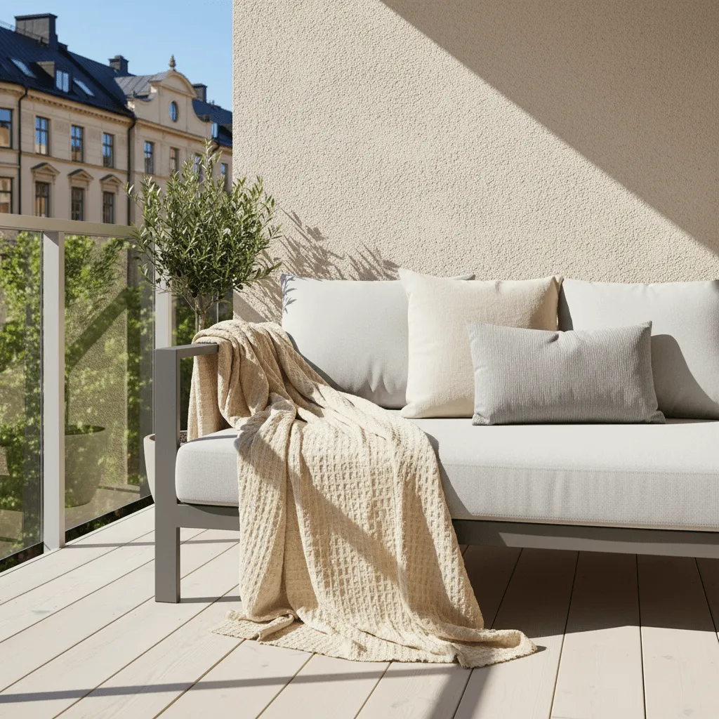 Mantas - Juneau Blanket (beige)