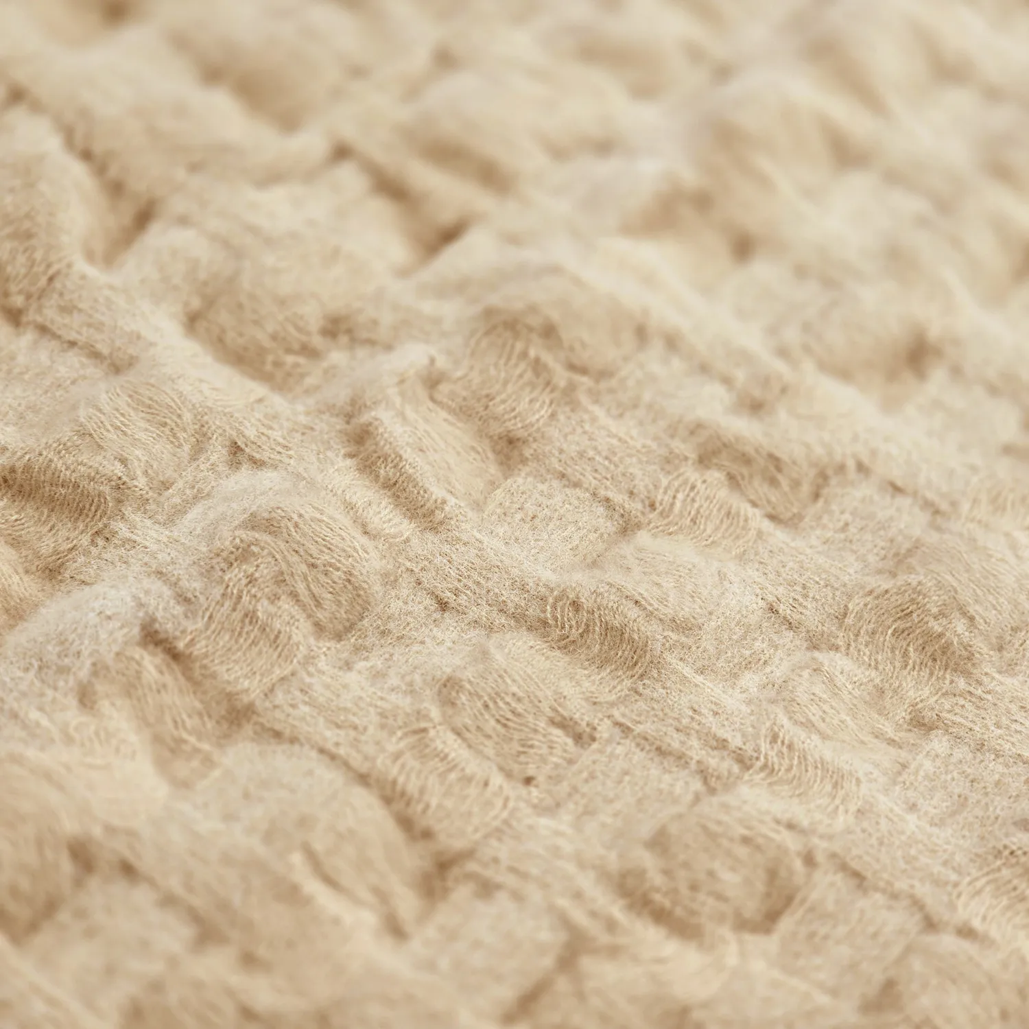 Mantas - Juneau Blanket (beige)