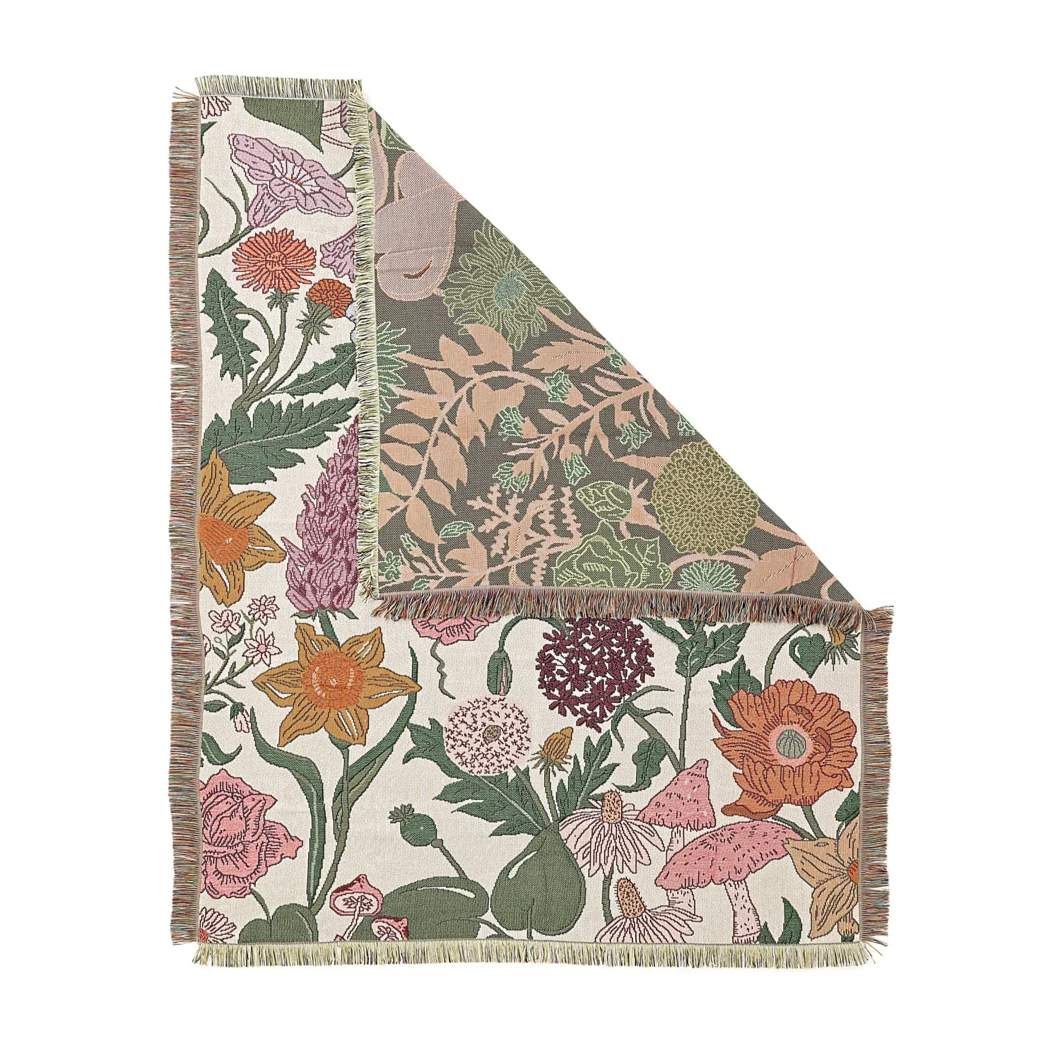 Mantas - Fiori Tapestry Blanket (multicolor)