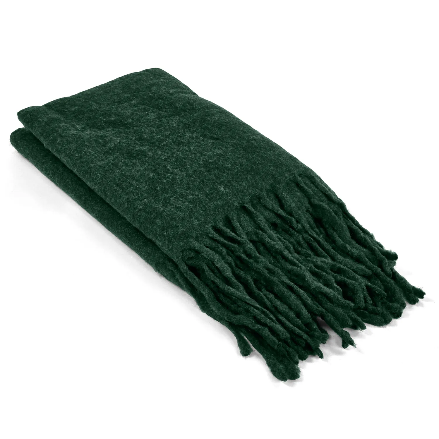 Mantas - Colcha en mezcla de lana - Samantha (verde)