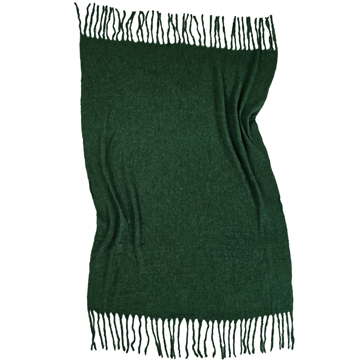 Mantas - Colcha en mezcla de lana - Samantha (verde)