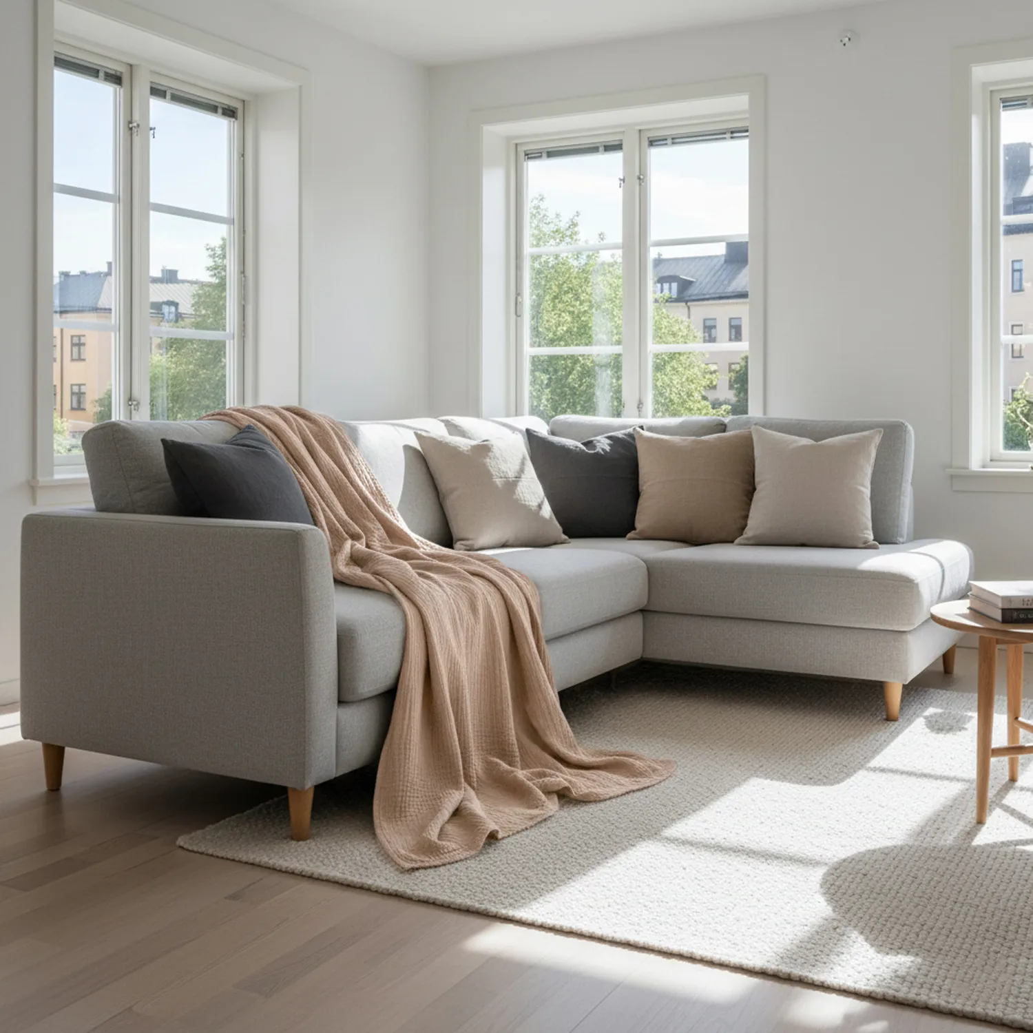 Mantas - Vanja Throw (gris)