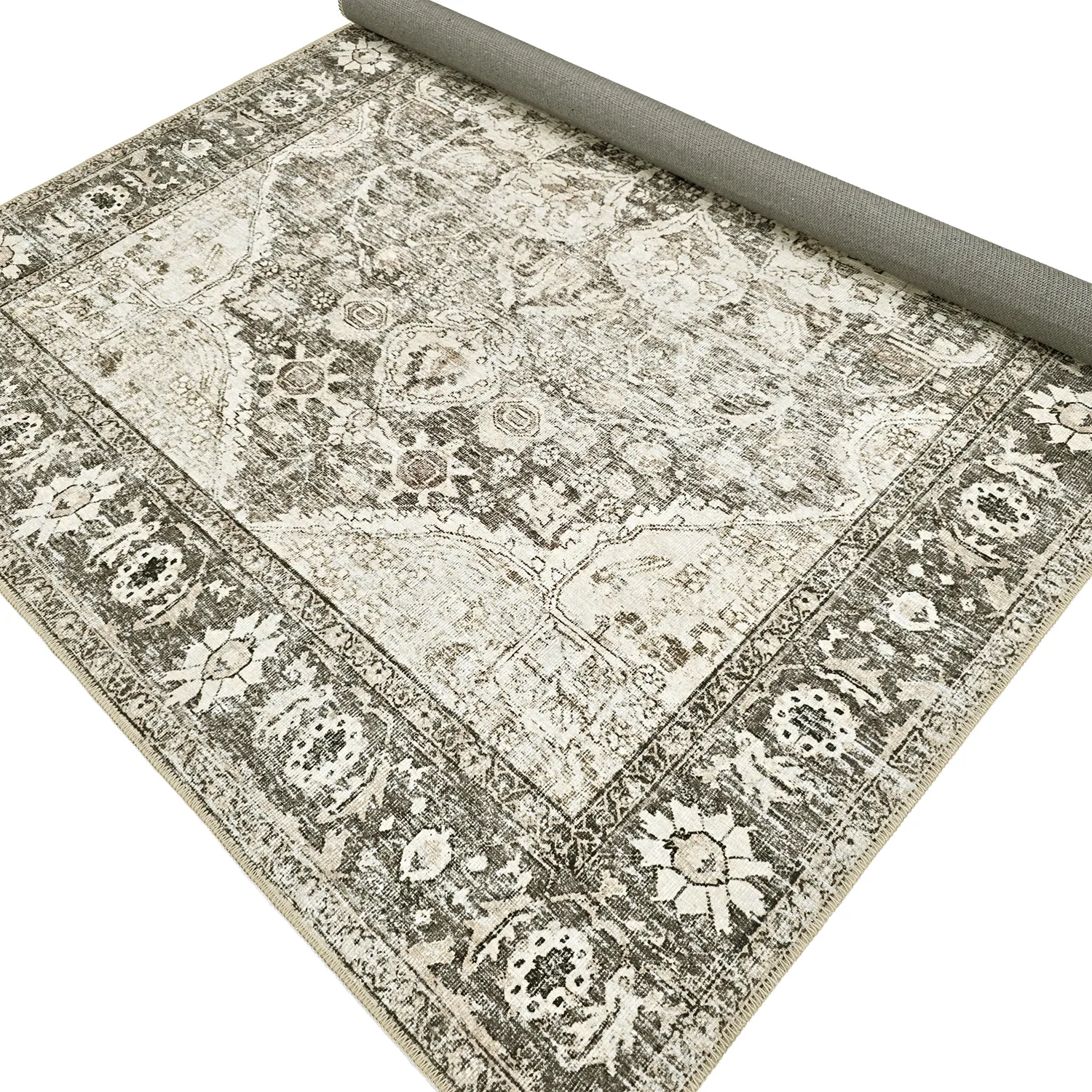 Alfombra de tejido plano - Alvand (negro)