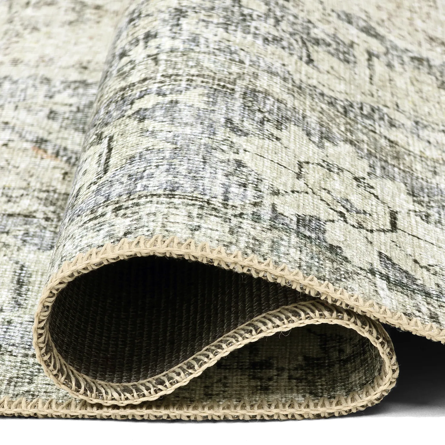 Alfombra de tejido plano - Alvand (gris)