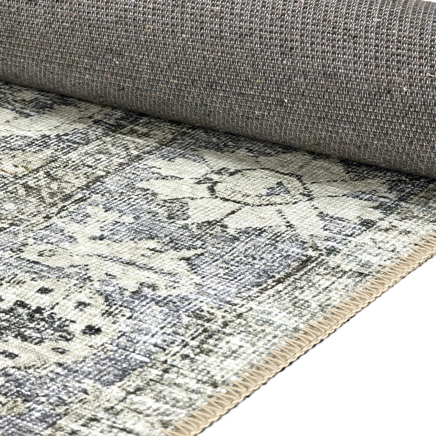 Alfombra de tejido plano - Alvand (gris)