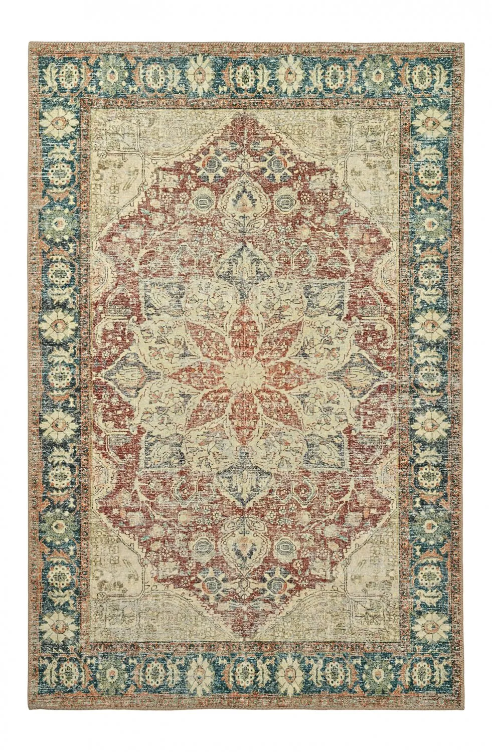 Alfombra de tejido plano - Alvand (rojo)