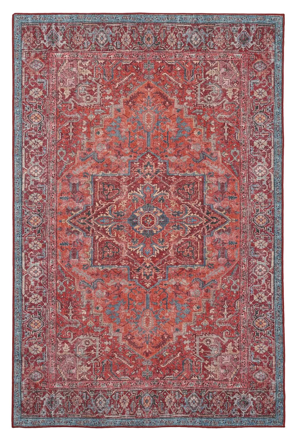 Alfombra de tejido plano - Birjand (rojo)