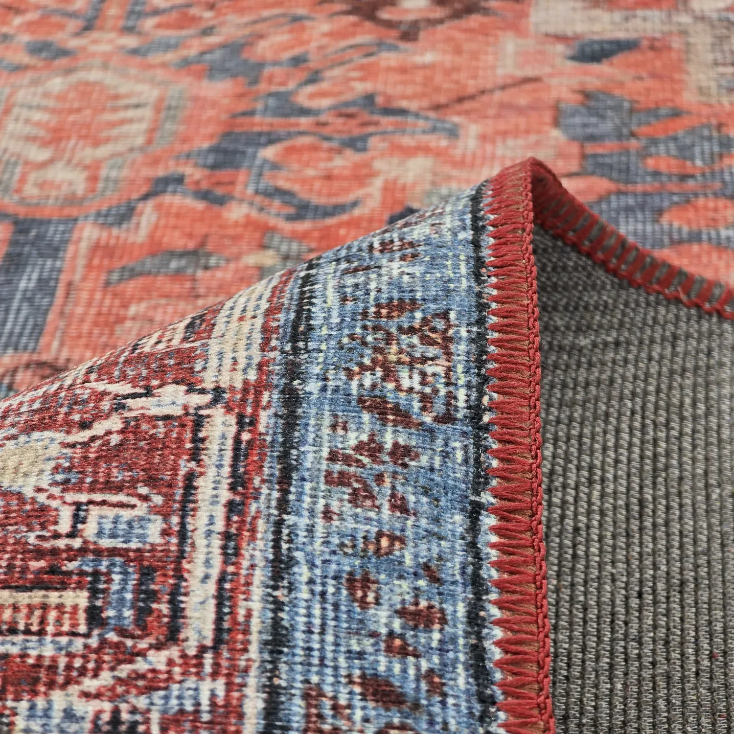 Alfombra de tejido plano - Birjand (rojo)