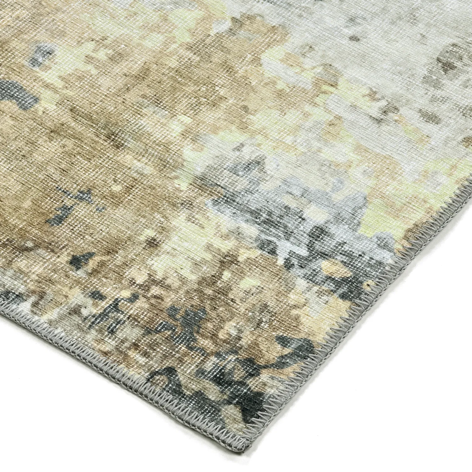 Alfombra de tejido plano - Comino (gris/multicolor)
