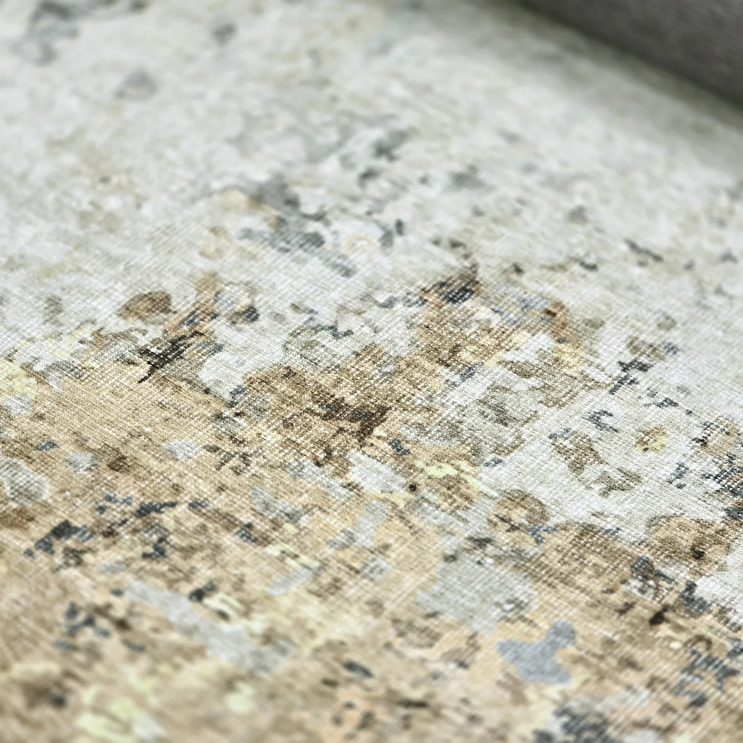 Alfombra de tejido plano - Comino (gris/multicolor)