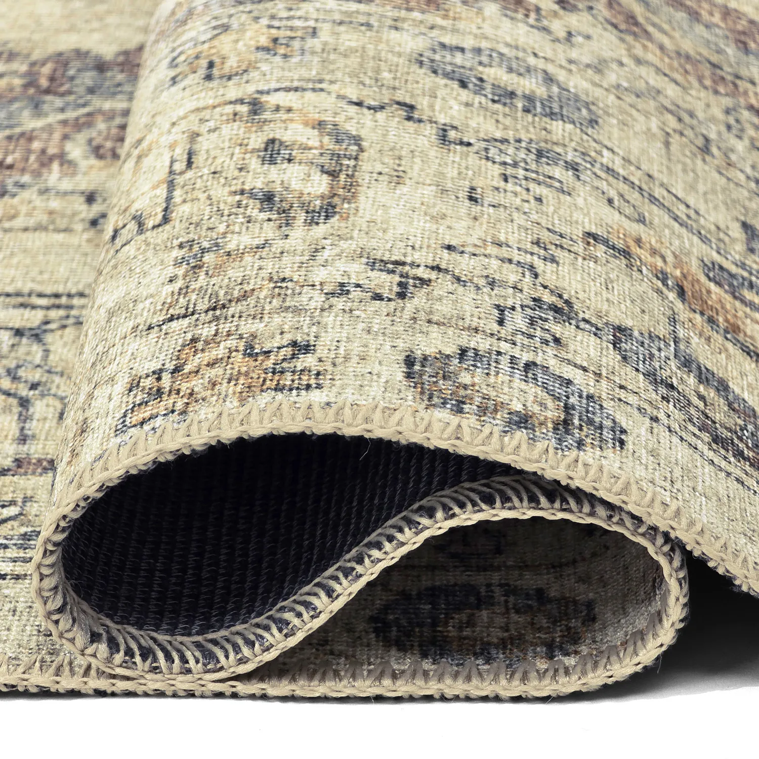 Alfombra de tejido plano - Delvar (beige)