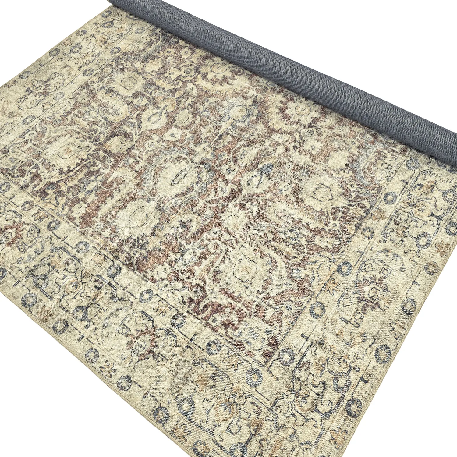Alfombra de tejido plano - Delvar (beige)