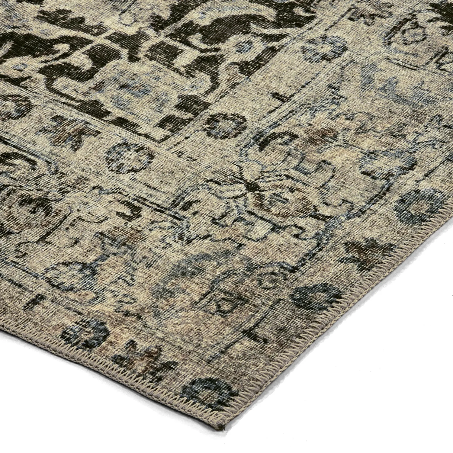 Alfombra de tejido plano - Delvar (verde)