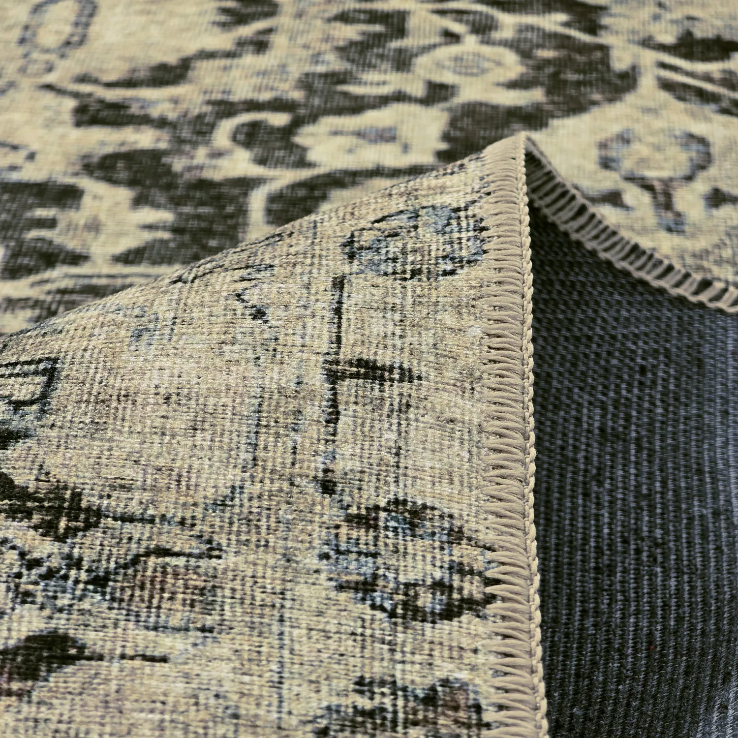 Alfombra de tejido plano - Delvar (verde)
