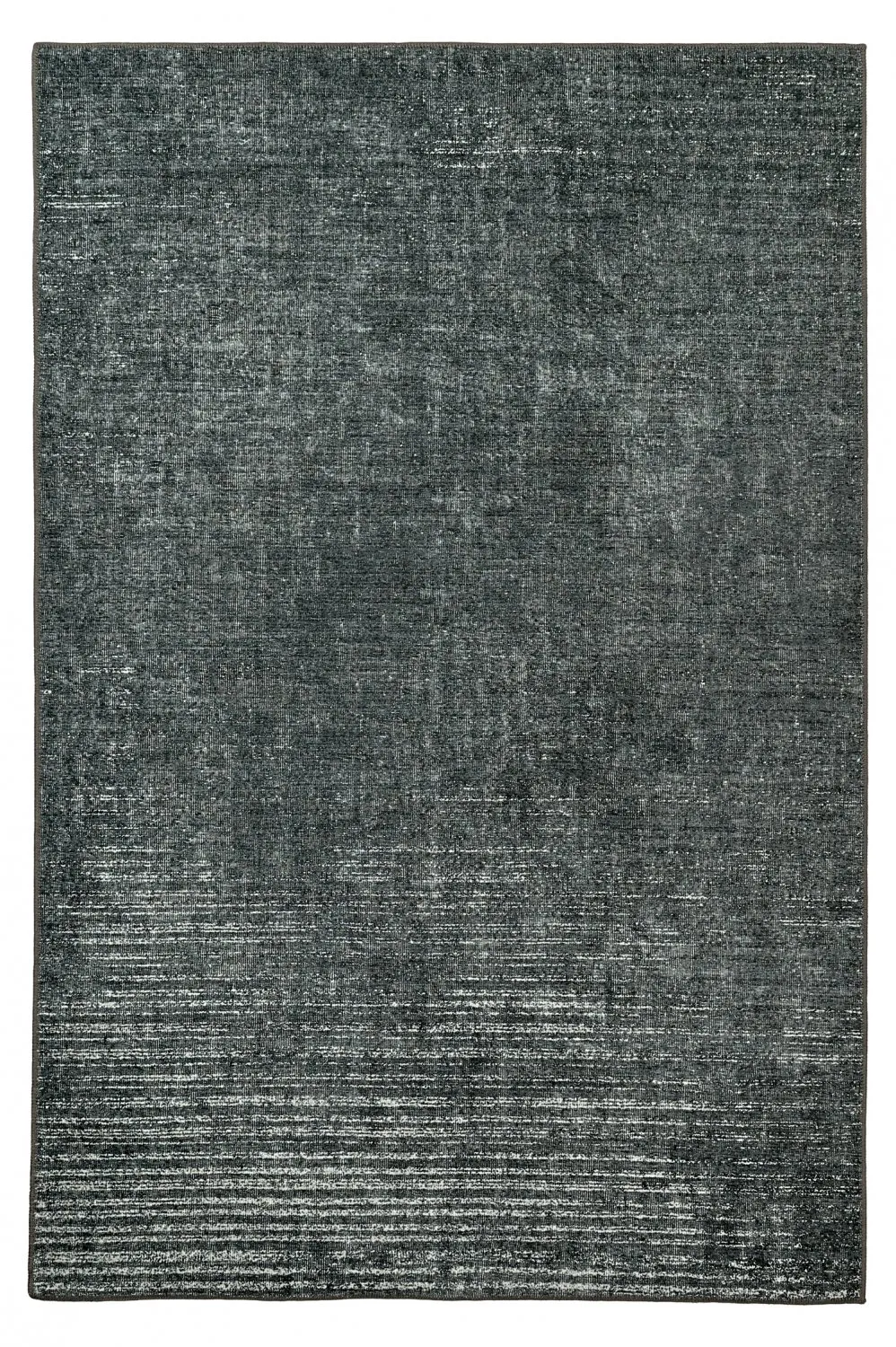 Alfombra de tejido plano - Elarion (negro)