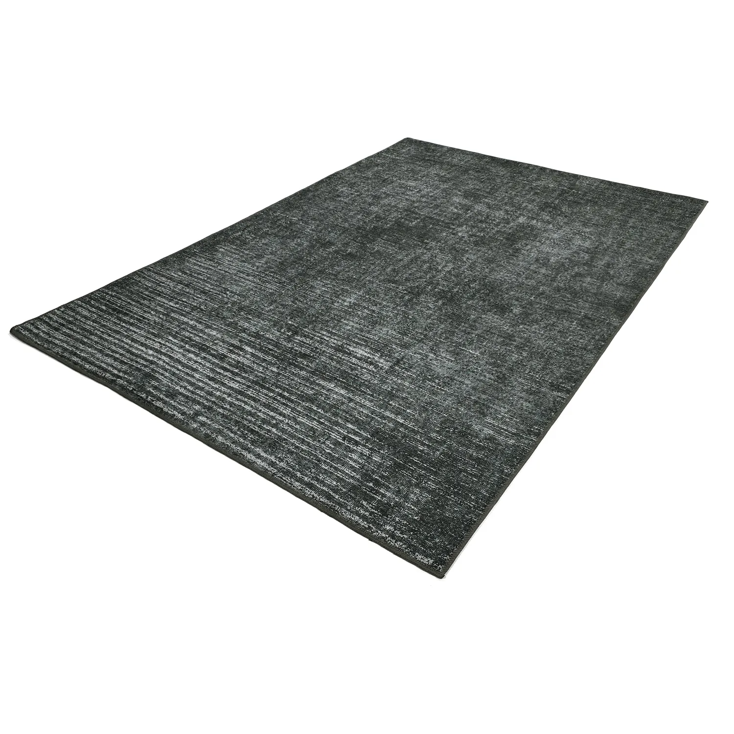 Alfombra de tejido plano - Elarion (negro)