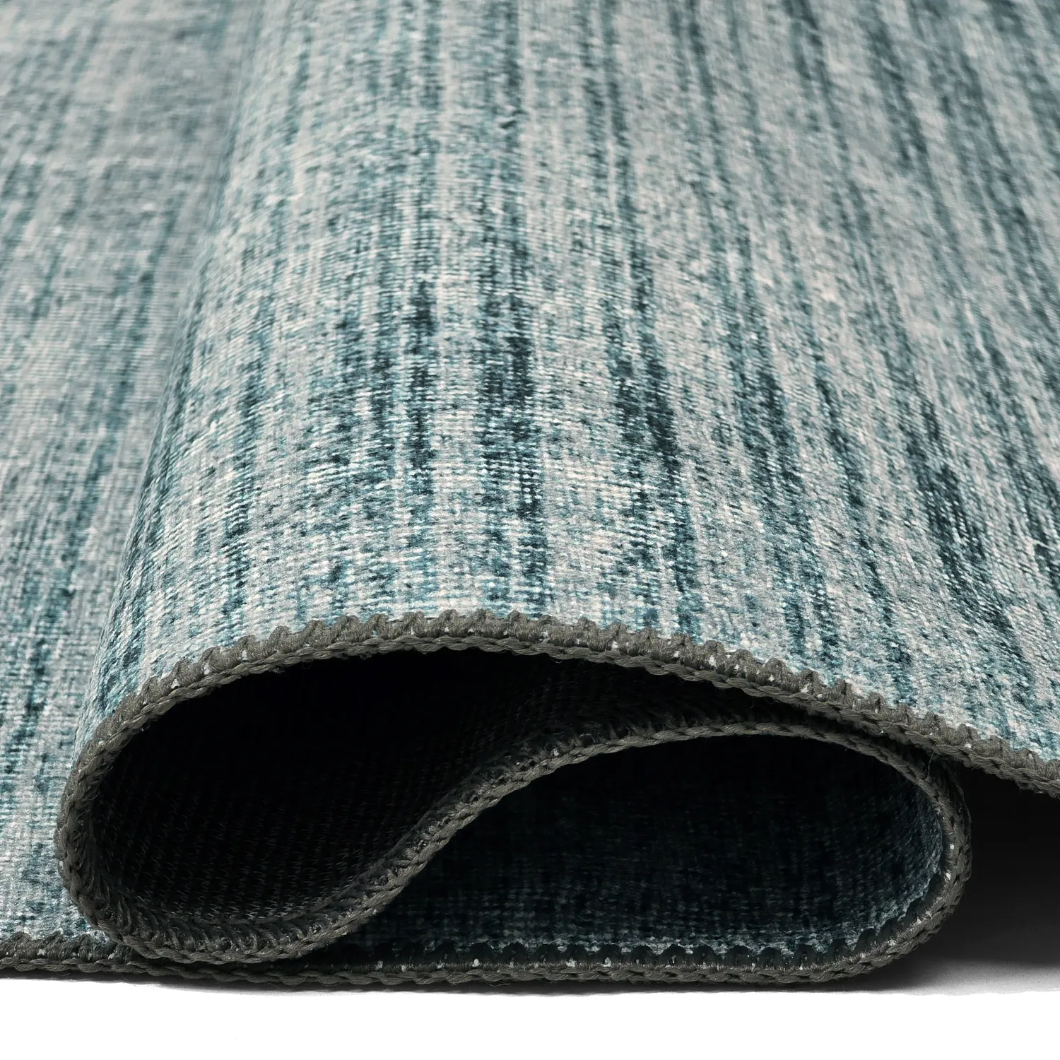 Alfombra de tejido plano - Elarion (azul)