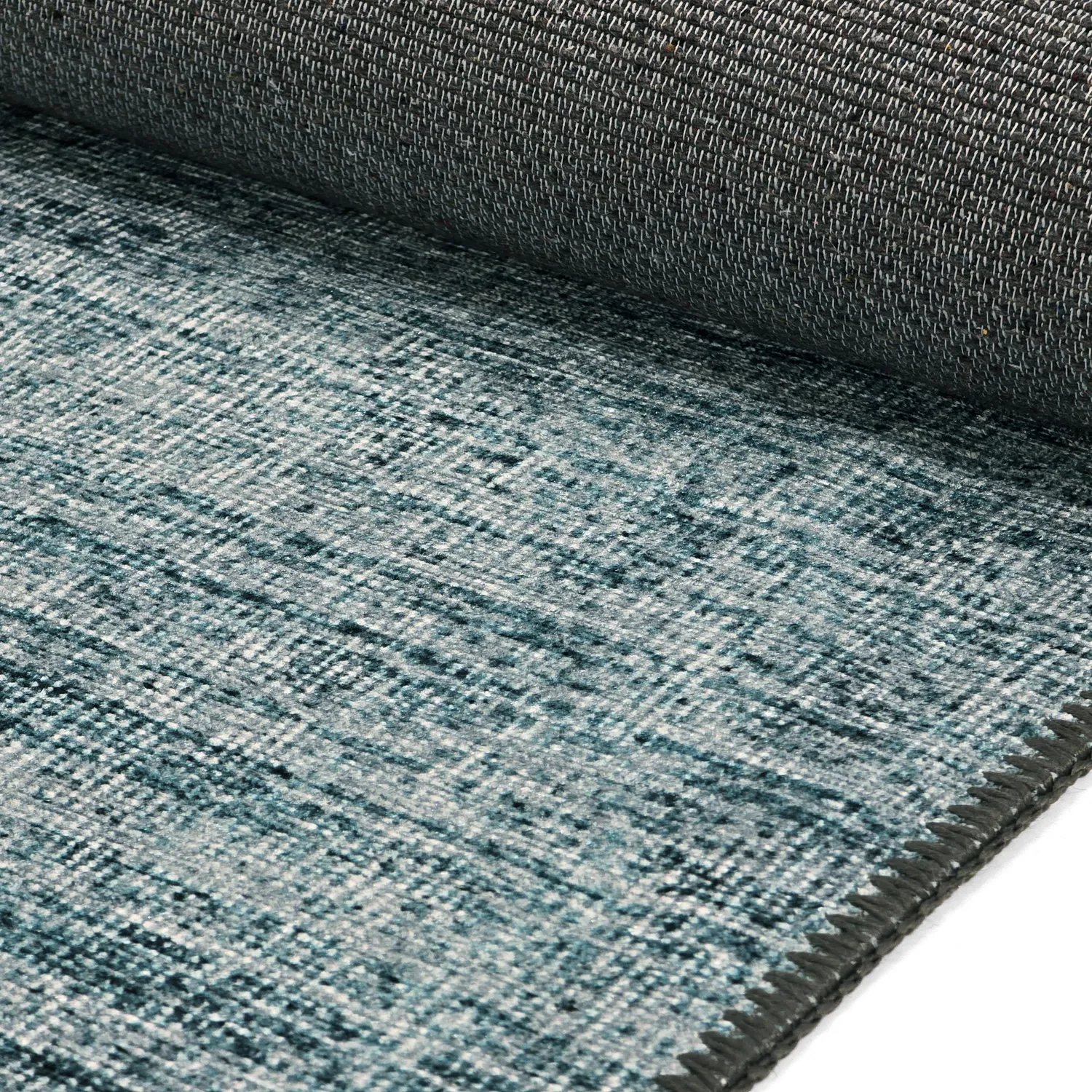 Alfombra de tejido plano - Elarion (azul)