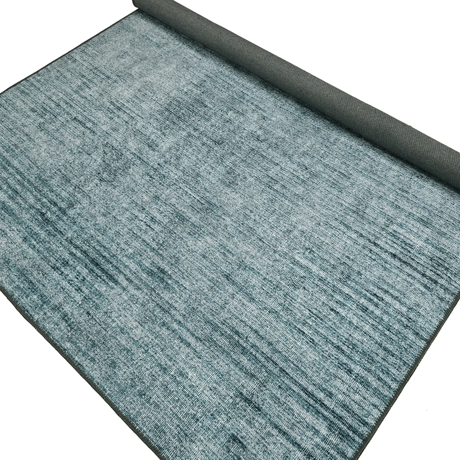 Alfombra de tejido plano - Elarion (azul)