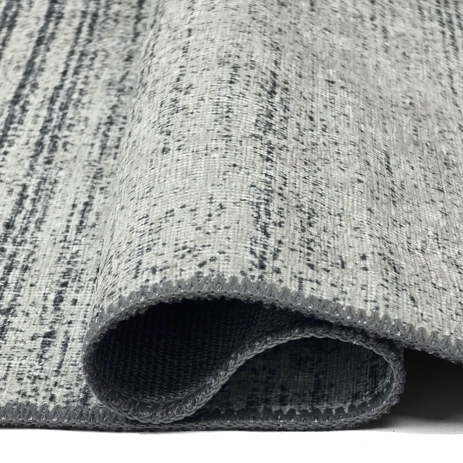 Alfombra de tejido plano - Elarion (gris)