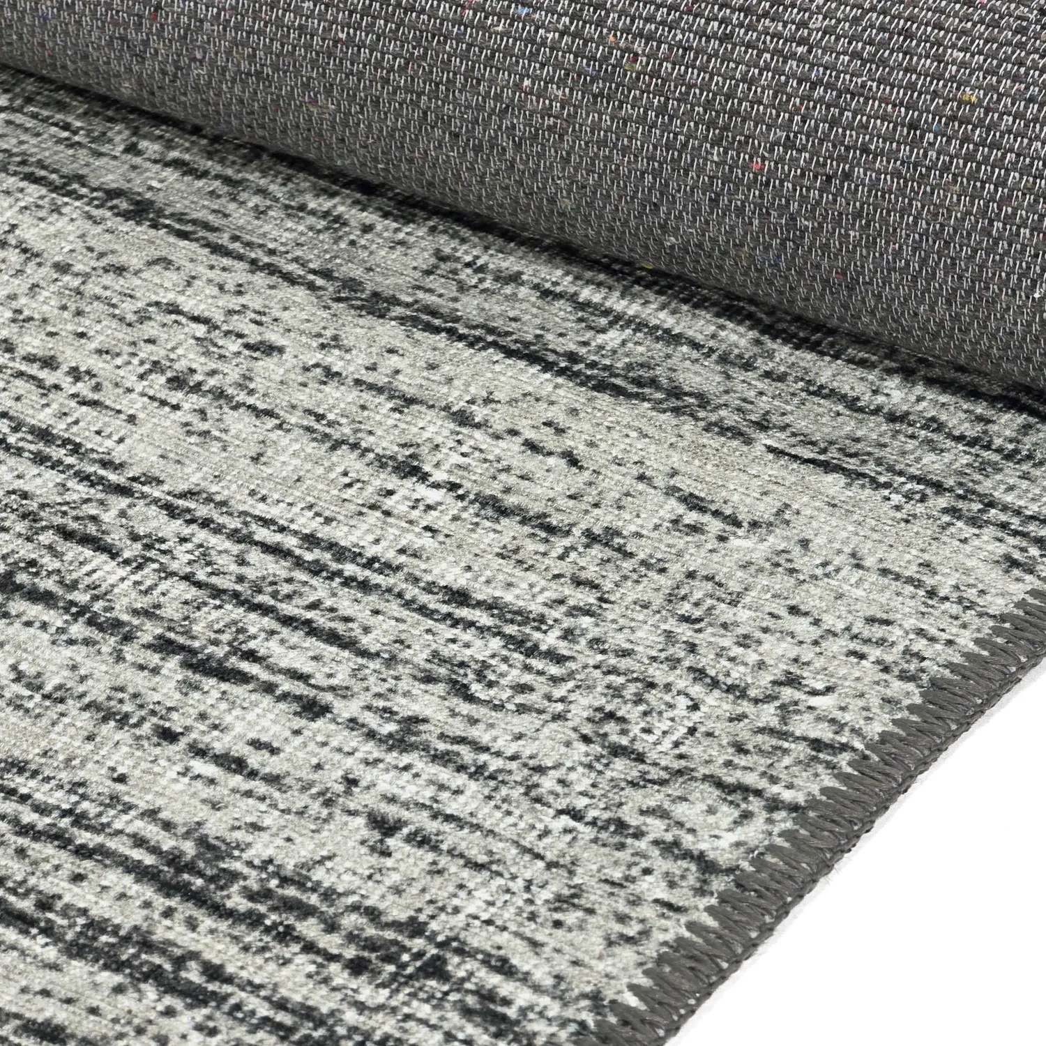 Alfombra de tejido plano - Elarion (gris)
