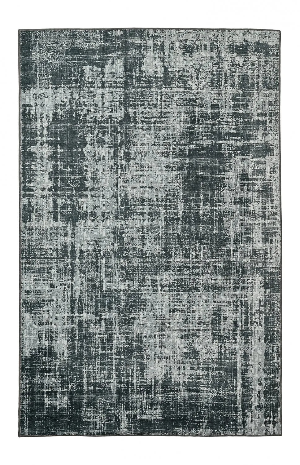 Alfombra de tejido plano - Elira (negro)