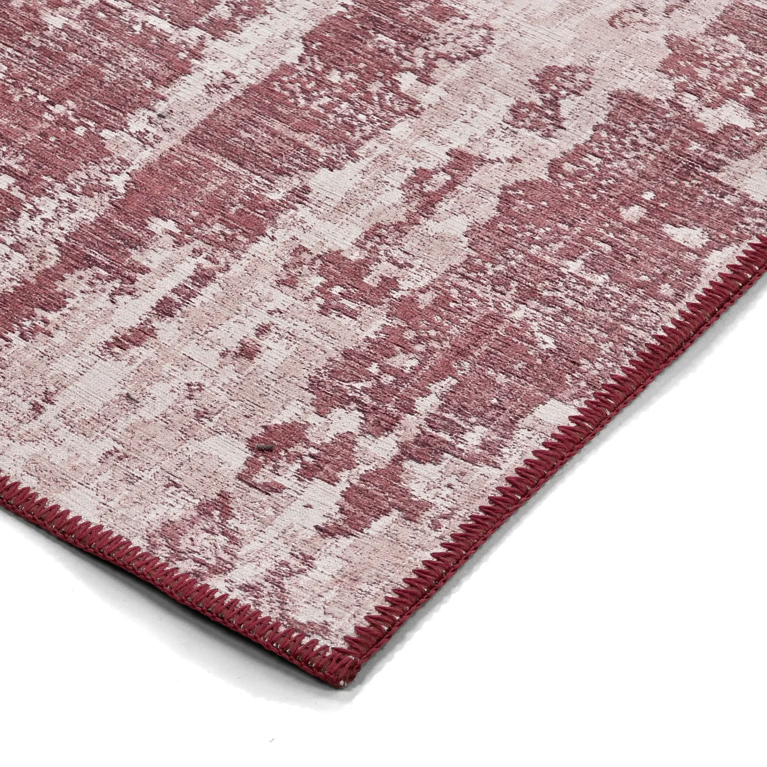 Alfombra de tejido plano - Elira (rojo)