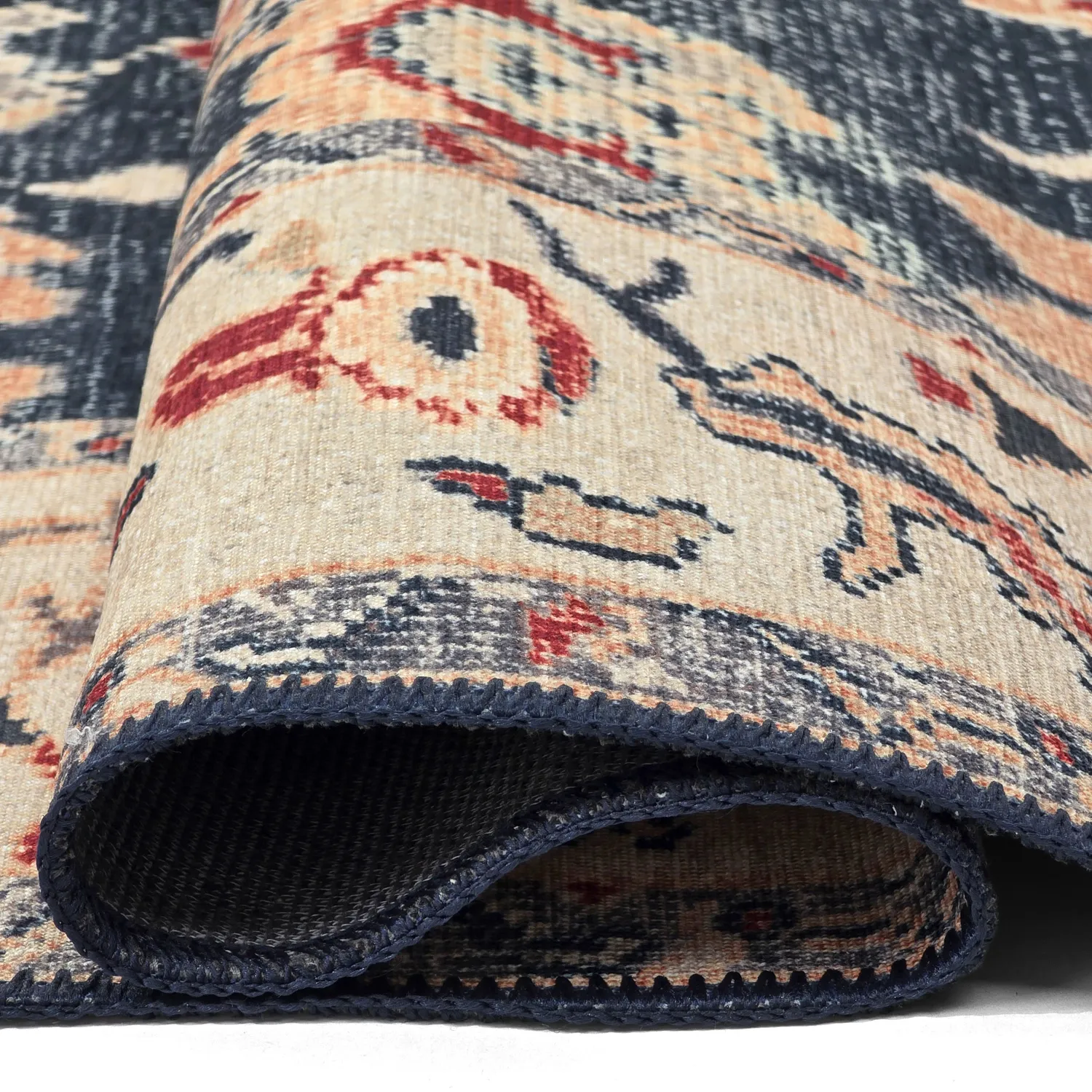 Alfombra de tejido plano - Fadarin (azul)