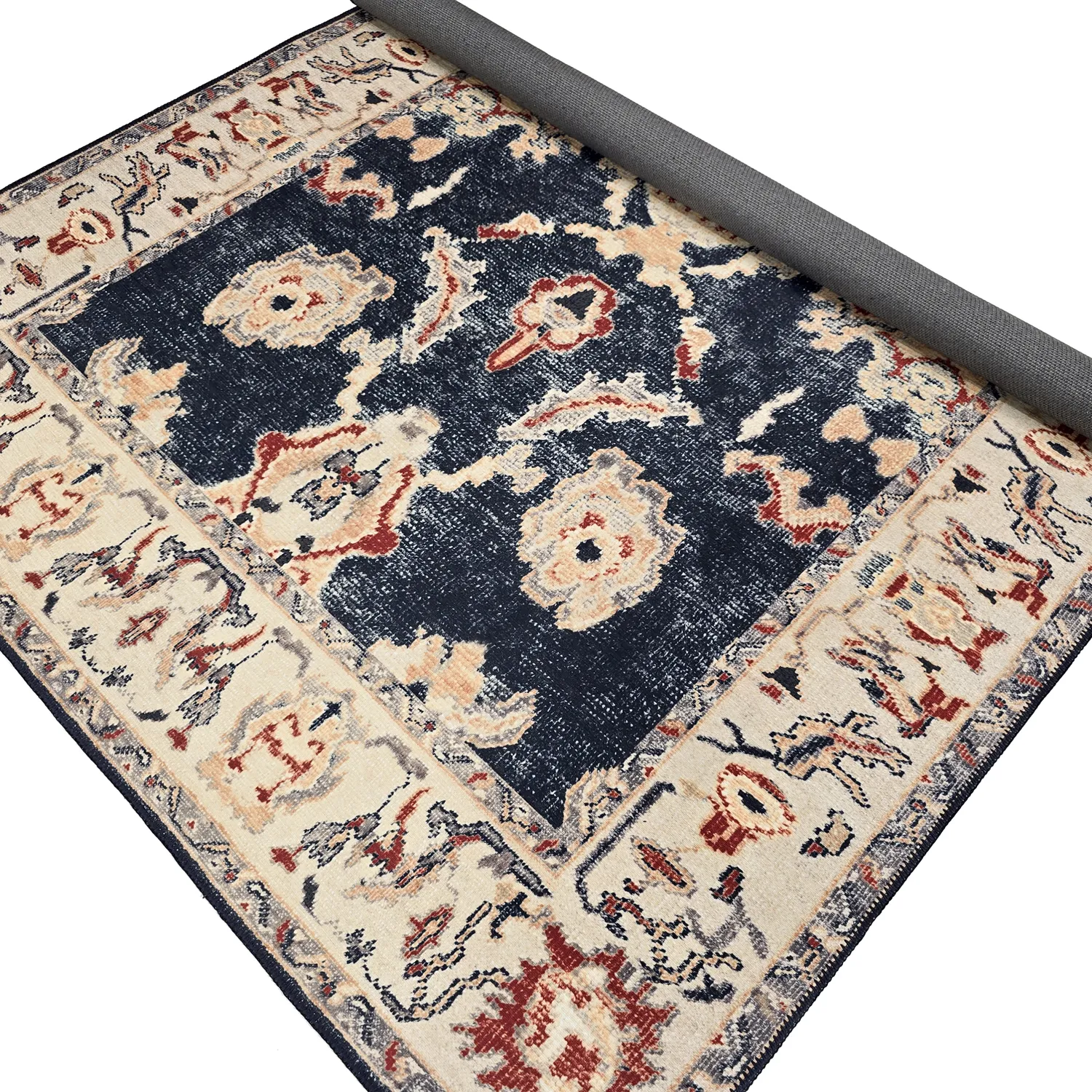 Alfombra de tejido plano - Fadarin (azul)