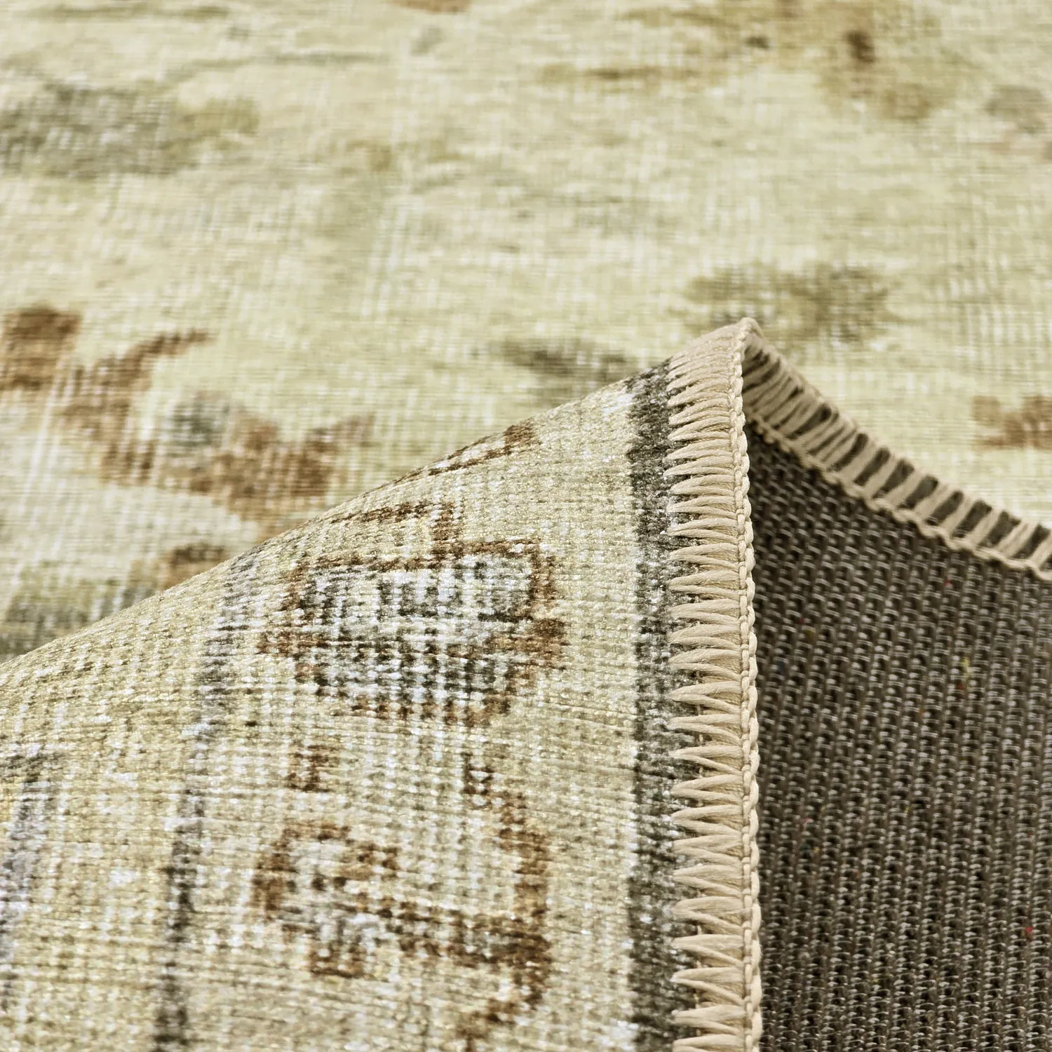 Alfombra de tejido plano - Linaar (crema)