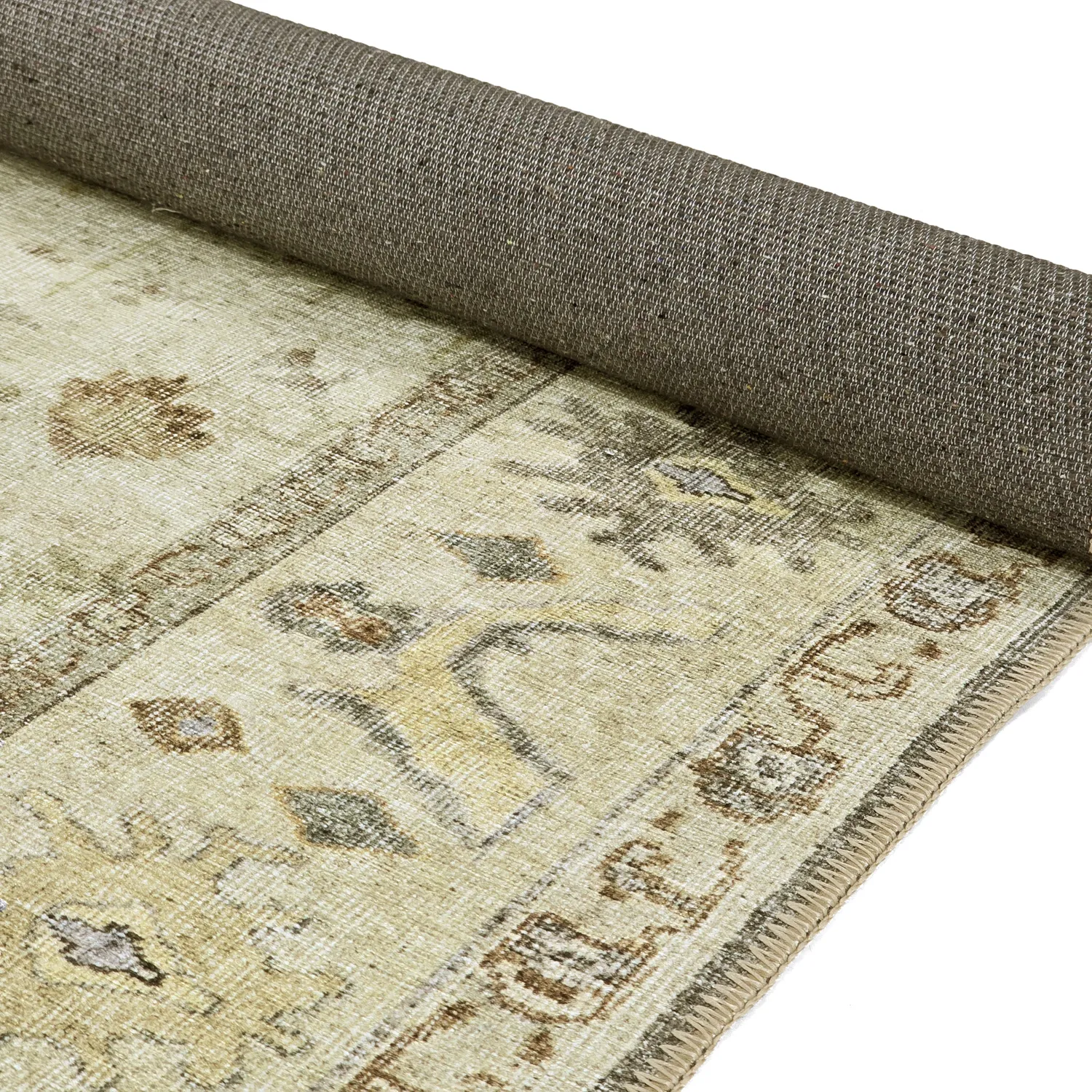 Alfombra de tejido plano - Linaar (crema)