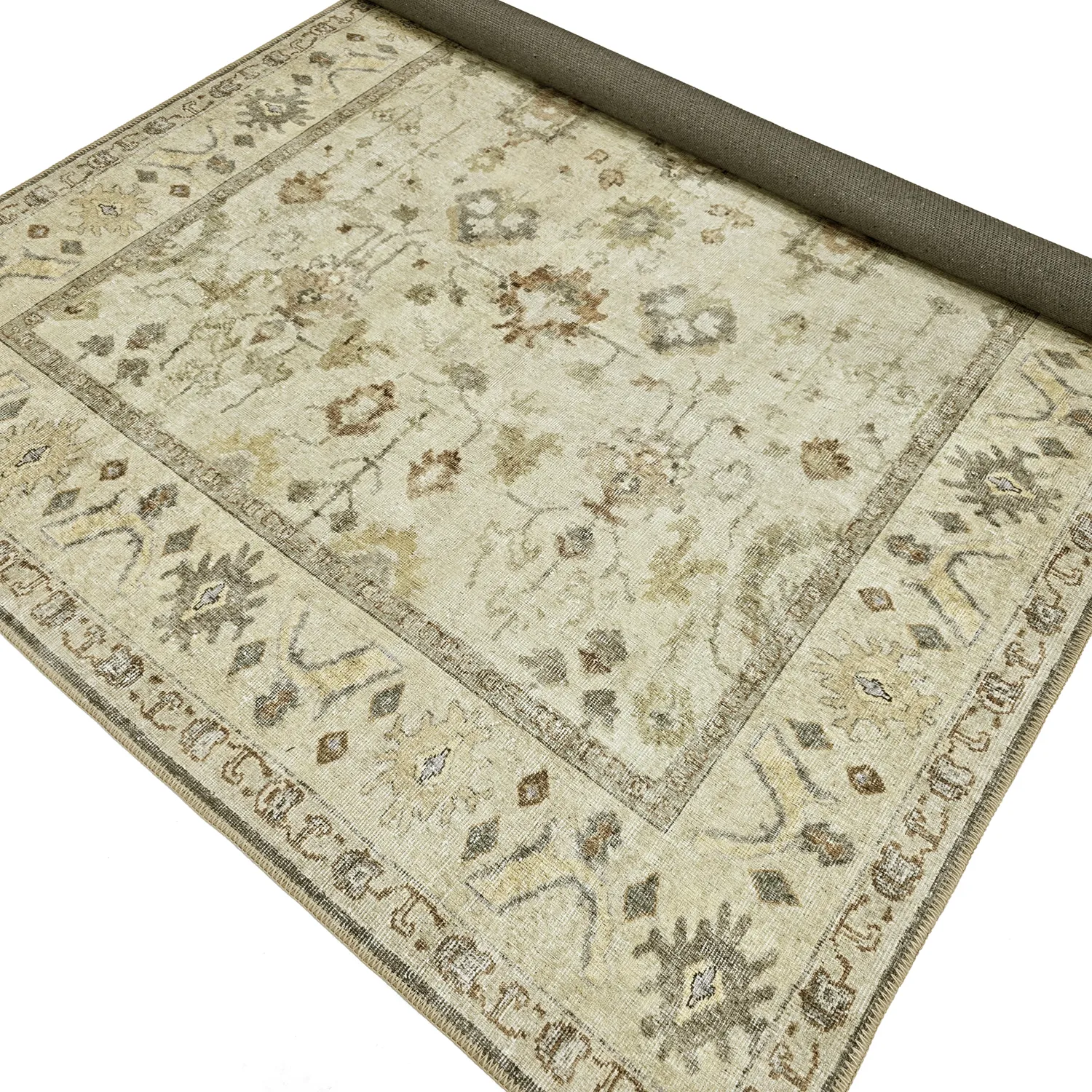Alfombra de tejido plano - Linaar (crema)