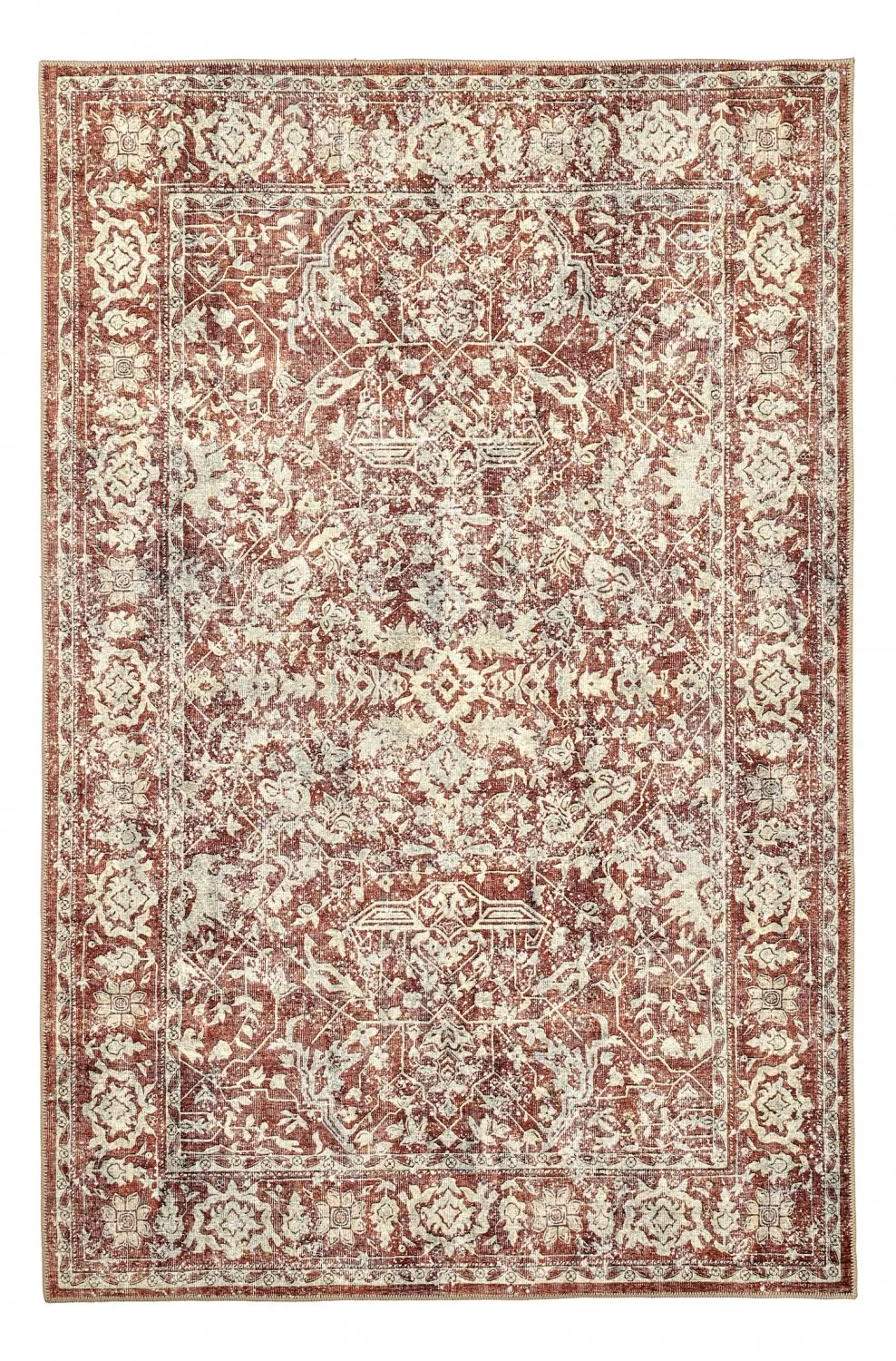 Alfombra de tejido plano - Meralis (rojo)