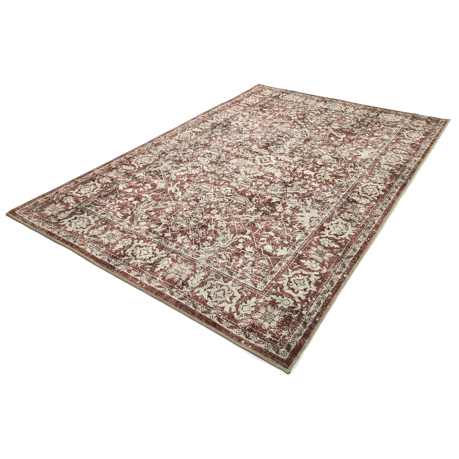 Alfombra de tejido plano - Meralis (rojo)