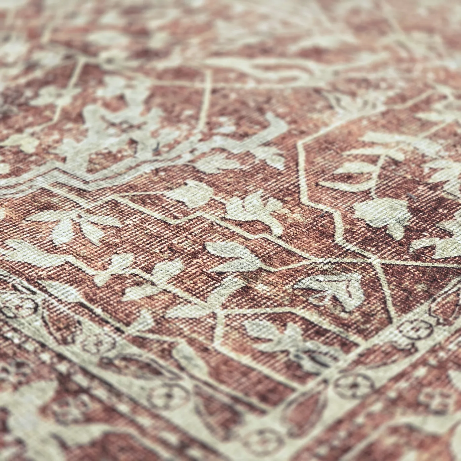 Alfombra de tejido plano - Meralis (rojo)