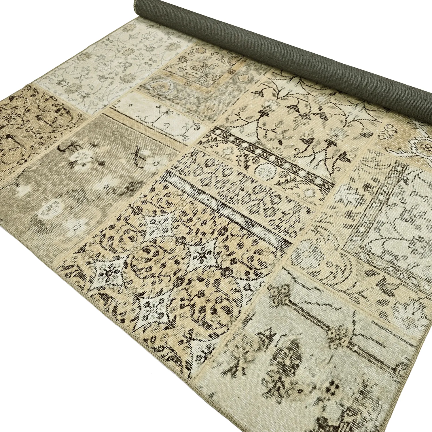 Alfombra de tejido plano - Myrina (beige)