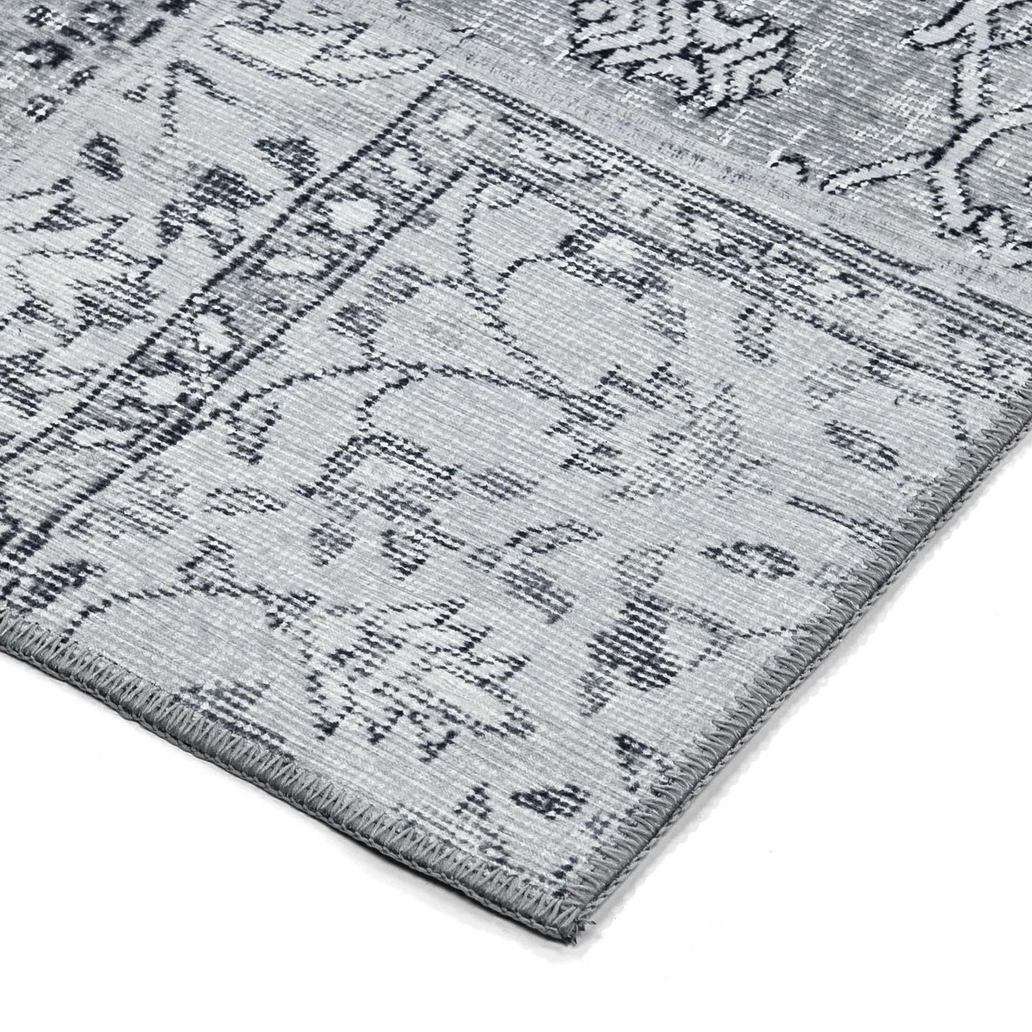 Alfombra de tejido plano - Myrina (gris)