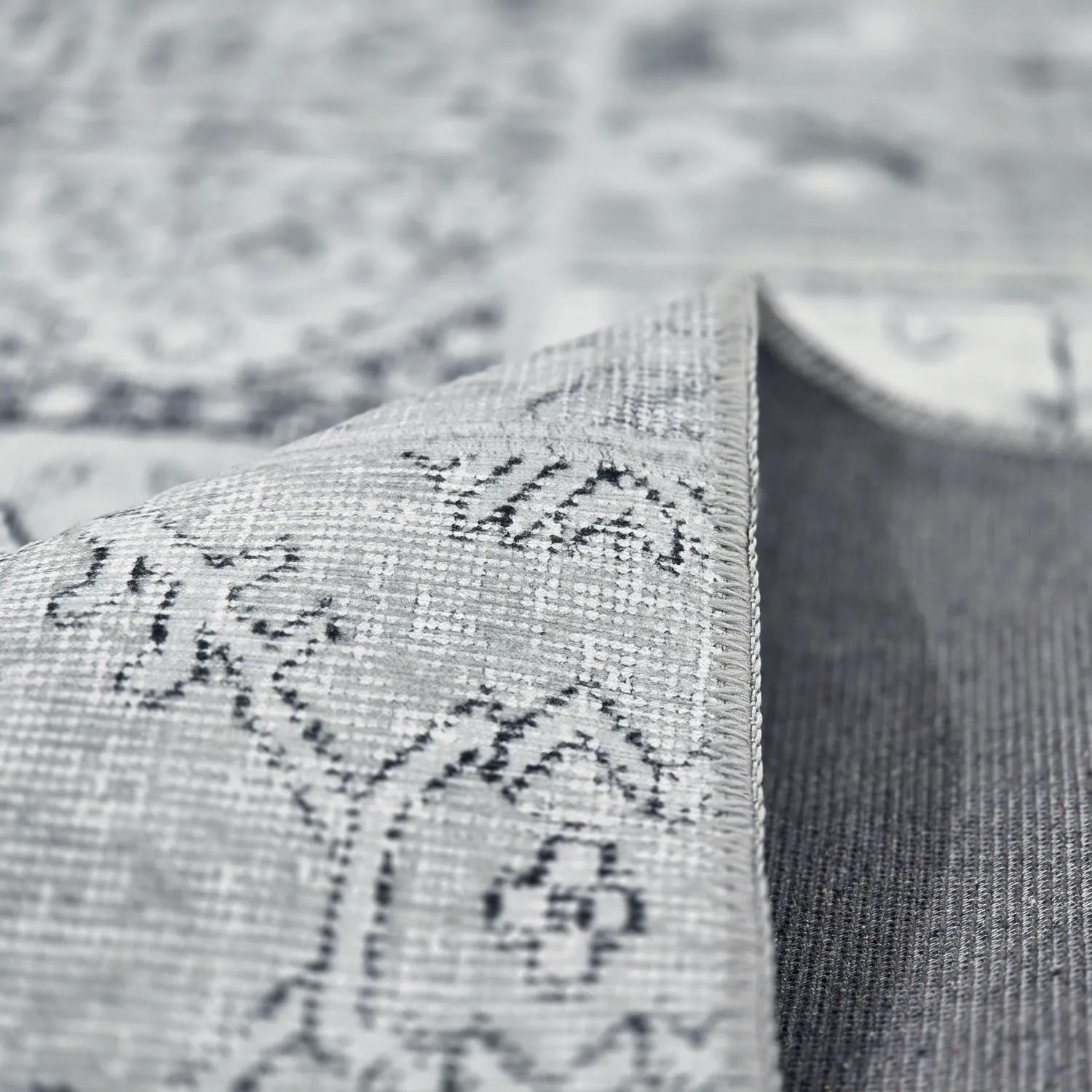 Alfombra de tejido plano - Myrina (gris)