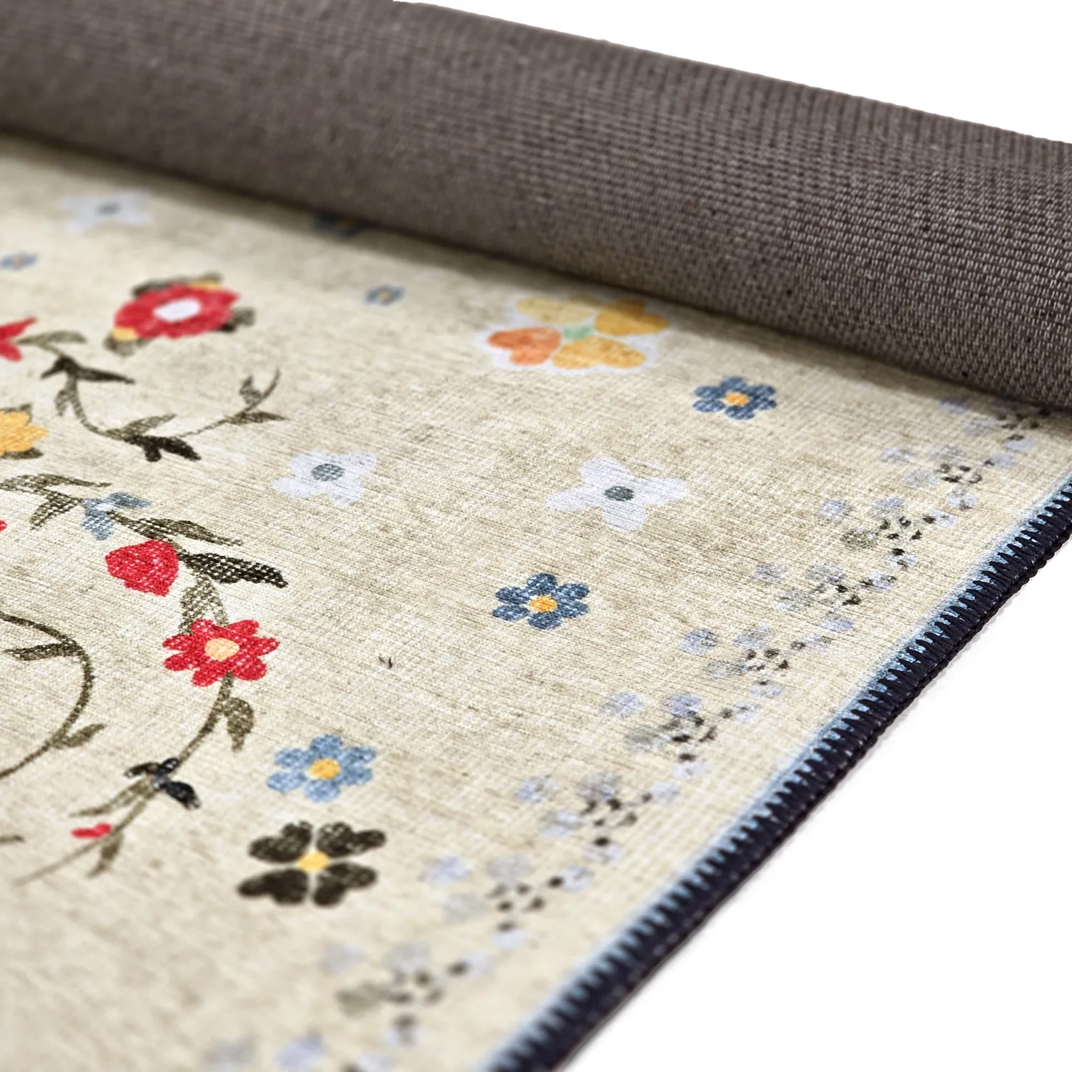Alfombra de tejido plano - Nabilar (crema)