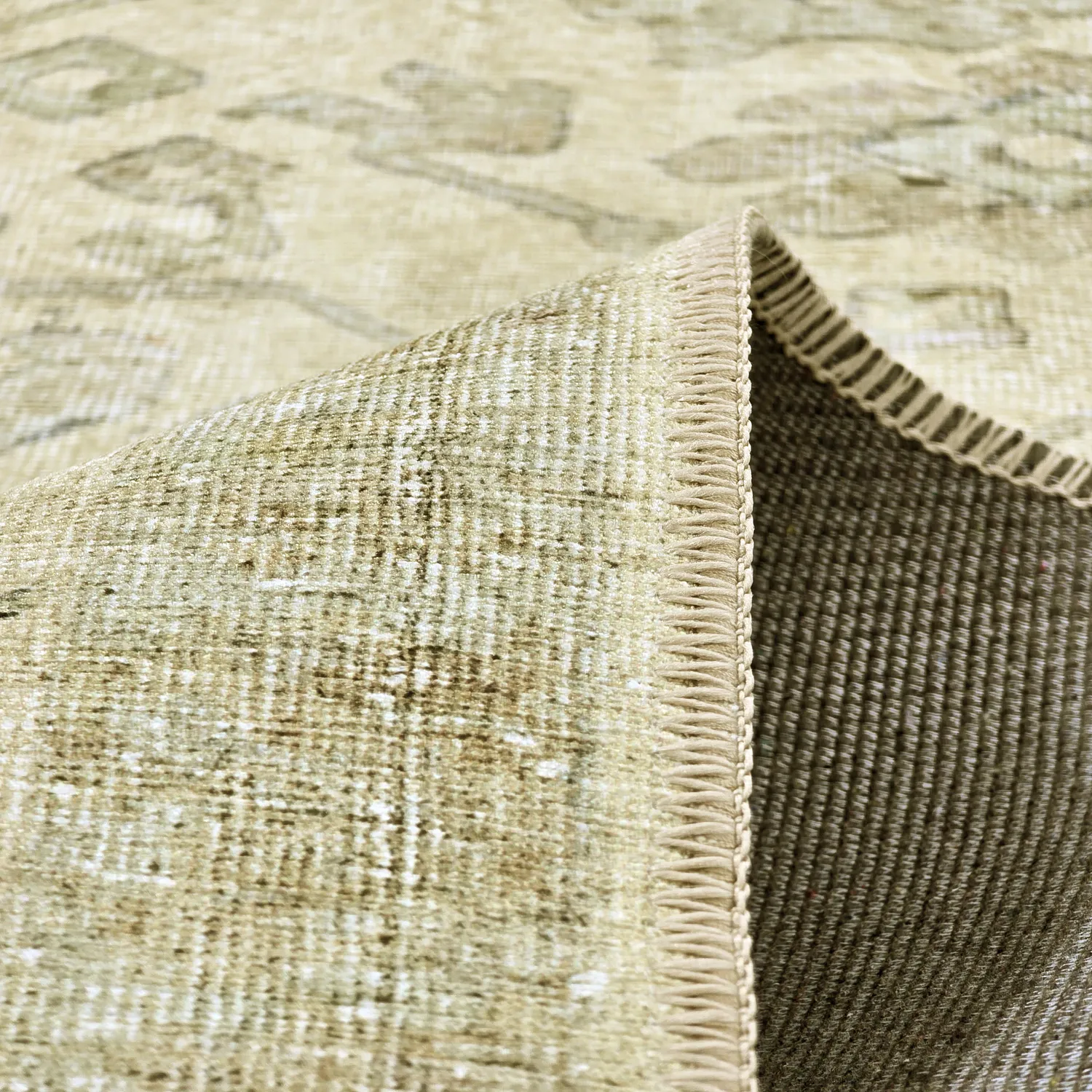 Alfombra de tejido plano - Noura (beige)