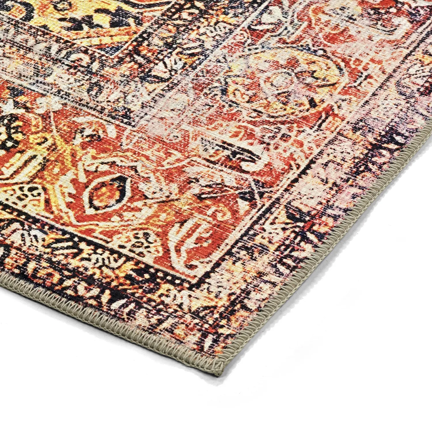 Alfombra de tejido plano - Oriental Rainbow (multicolor)