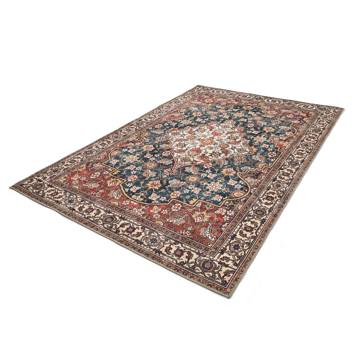 Alfombra de tejido plano - Samaria (rojo)