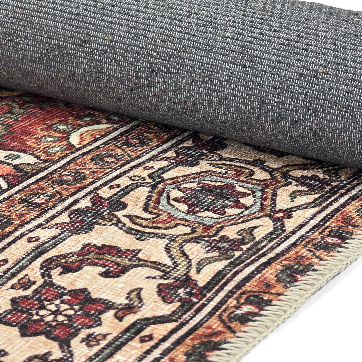Alfombra de tejido plano - Samaria (rojo)